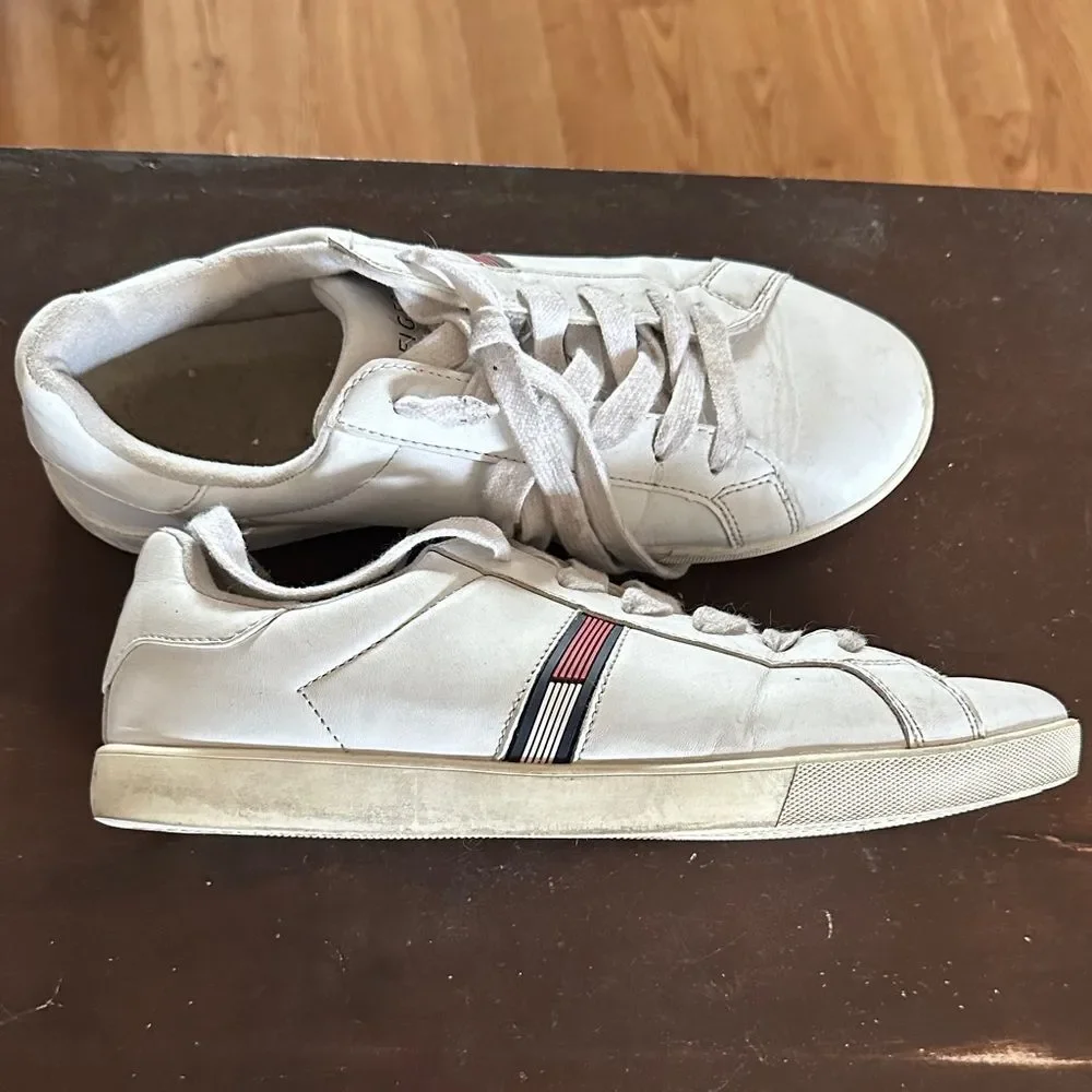 Tommy Hilfiger Women’s White Classic Sneakers Size 7.5